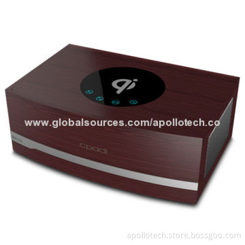 Wooden Speaker, Built-in Qi Wireless, 20Hz-20kHz Frequency Response, V4.0 + EDR BT Version, 1,540